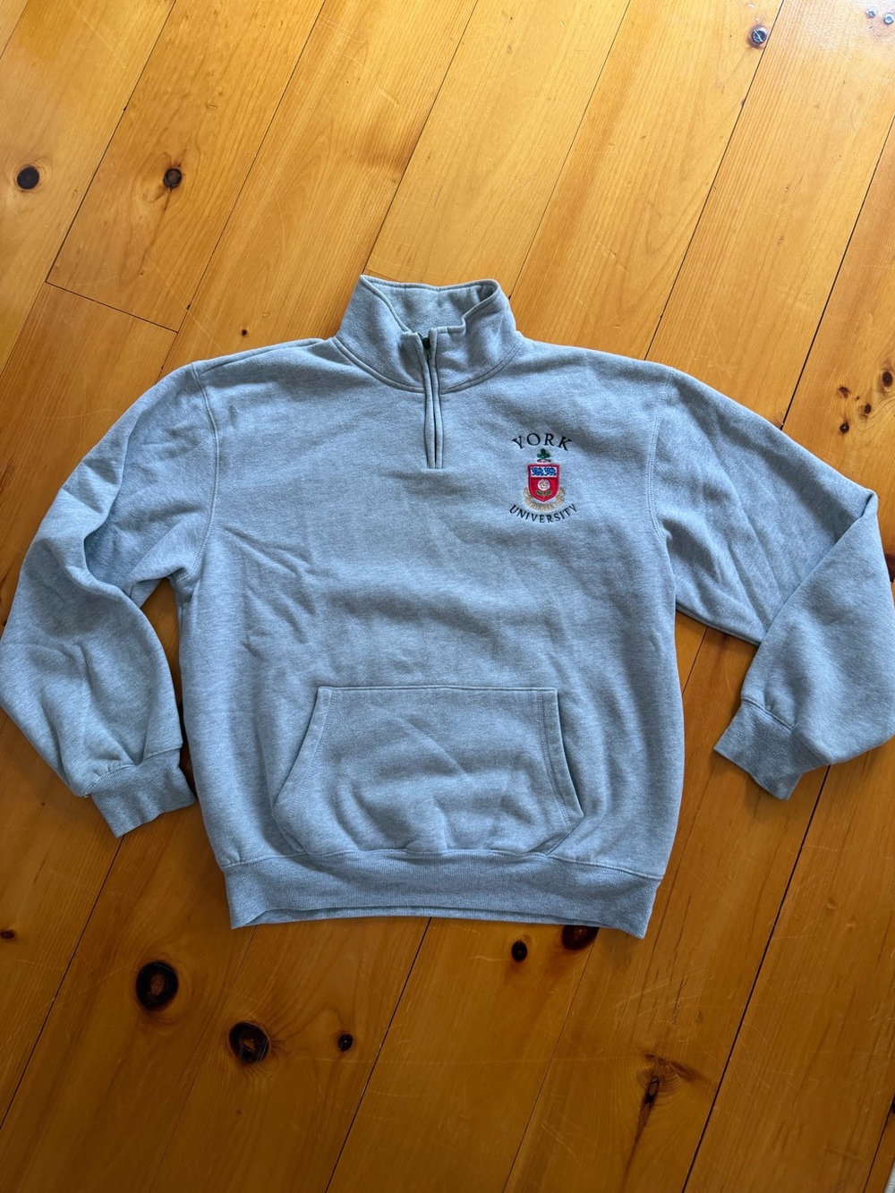 York University Half Zip Sweater